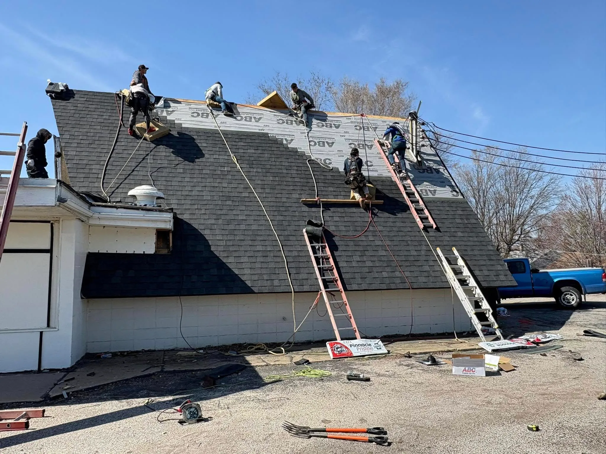 Commercial metal roof system - Council Bluffs
