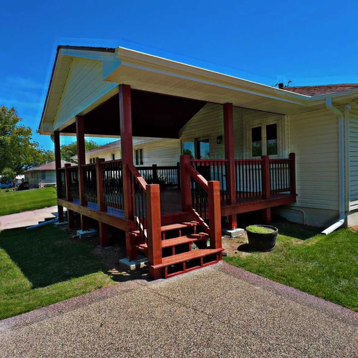Premium exterior renovation results by Marc Construction