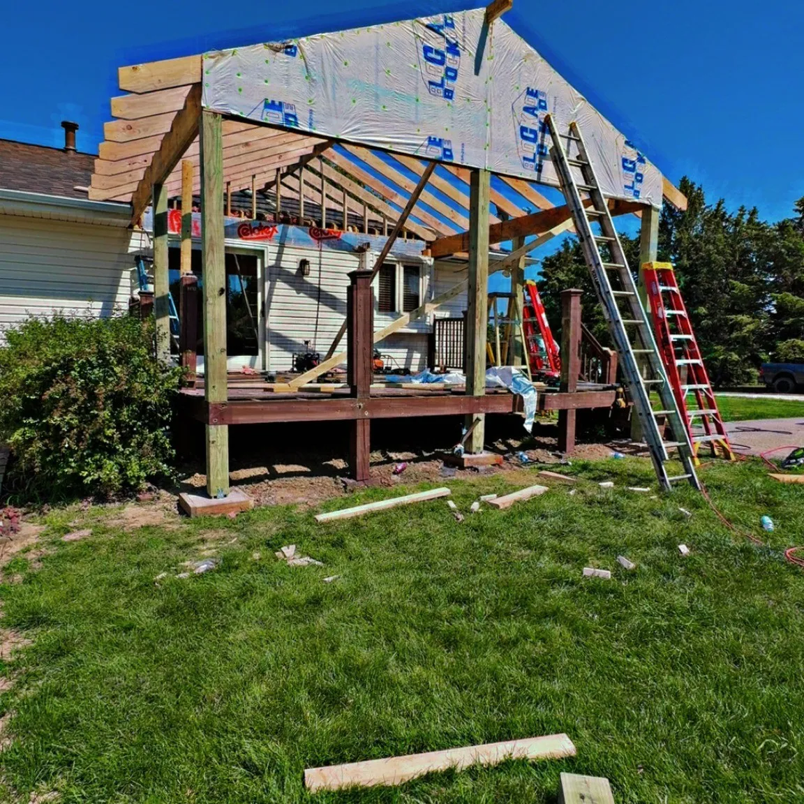 Original property condition before restoration